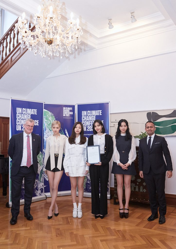 BLACKPINK es nombrado embajador de la COP26 BLACKPINK es nombrado embajador de la COP26