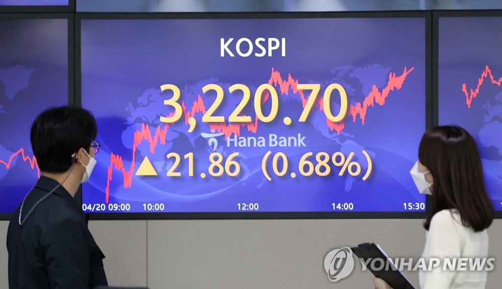 KOSPI hits record high KOSPI hits record high