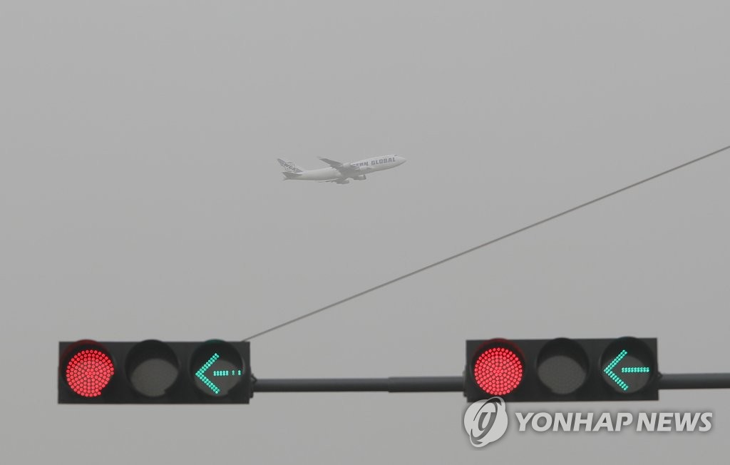 Flying on a hazy day Flying on a hazy day