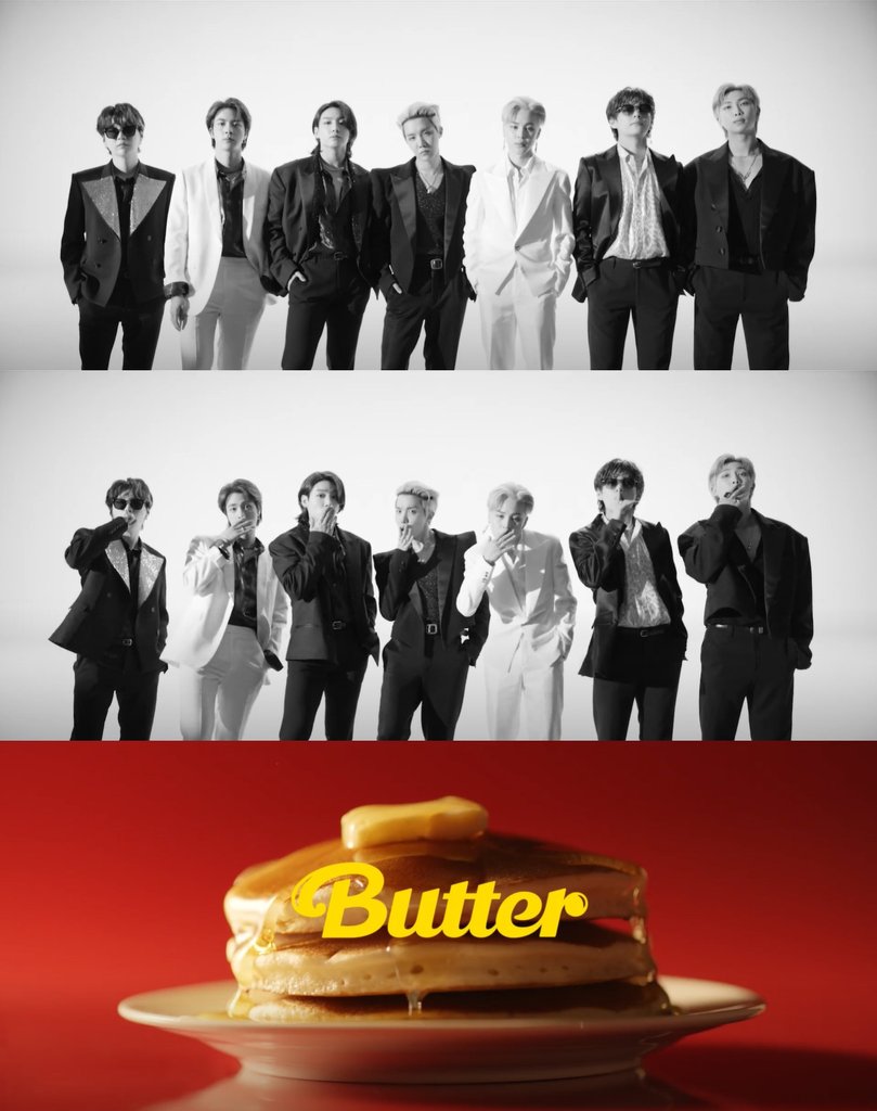 BTS 신곡 '버터' 뮤직비디오 티저 공개