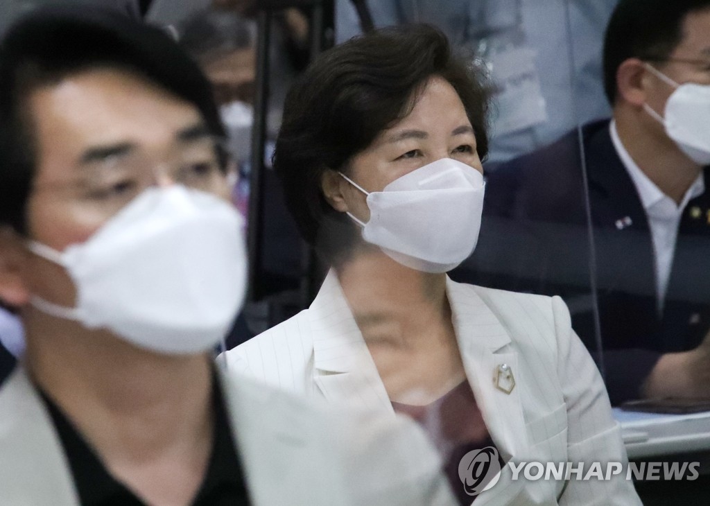 6·15 남북정상회담 기념식 참석한 추미애 전 장관