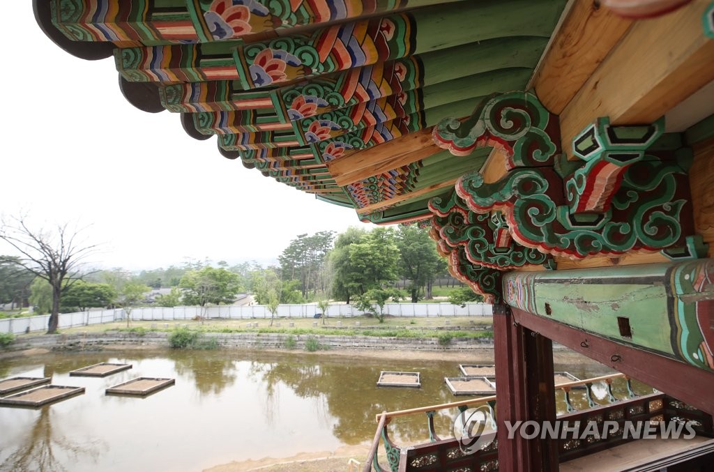 4년간 해체·보수 '경복궁 향원정', 올가을 새 모습 공개된다