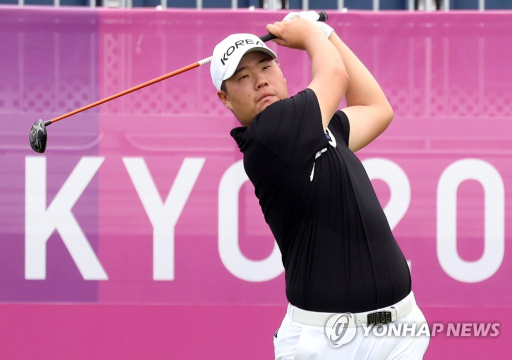 Golfista surcoreano en los JJ. OO. de Tokio Golfista surcoreano en los JJ. OO. de Tokio