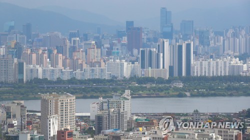 서울 시내 아파트 전경