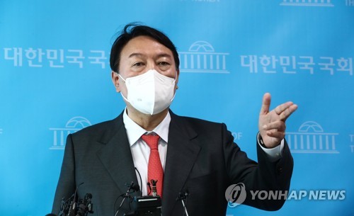 윤석열, 고발사주 의혹 "신빙성 없는 괴문서"