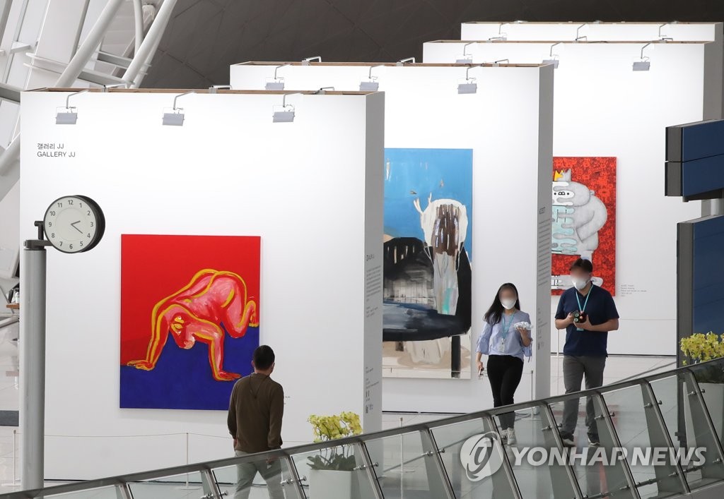 空港がギャラリーに 空港がギャラリーに