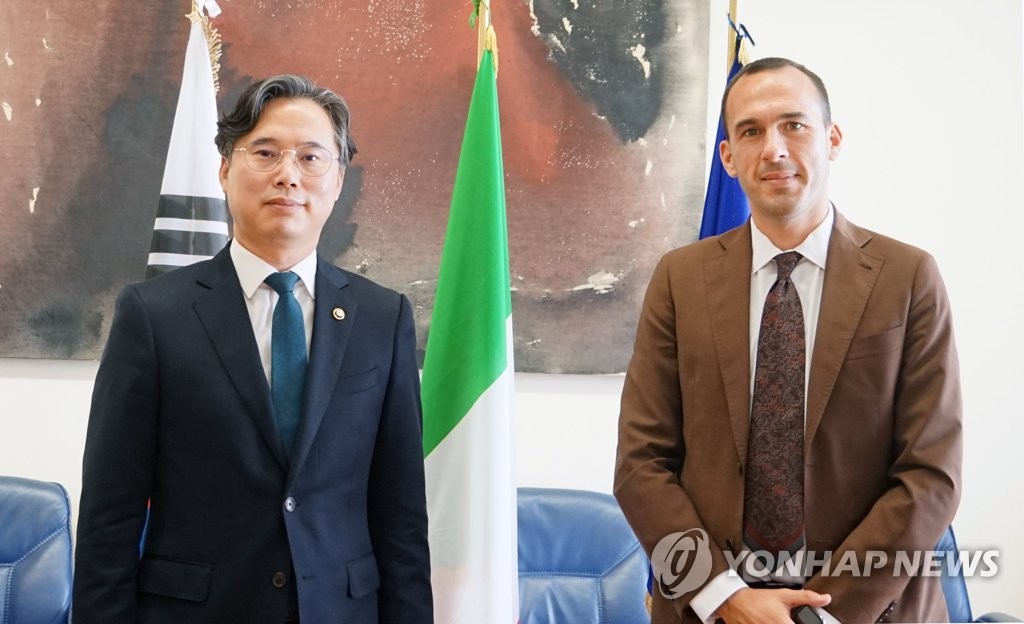S. Korean vice minister in Rome S. Korean vice minister in Rome
