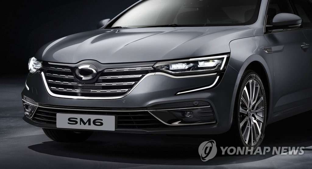 르노삼성차, 중형 세단 'SM6' 2022년형 모델 출시