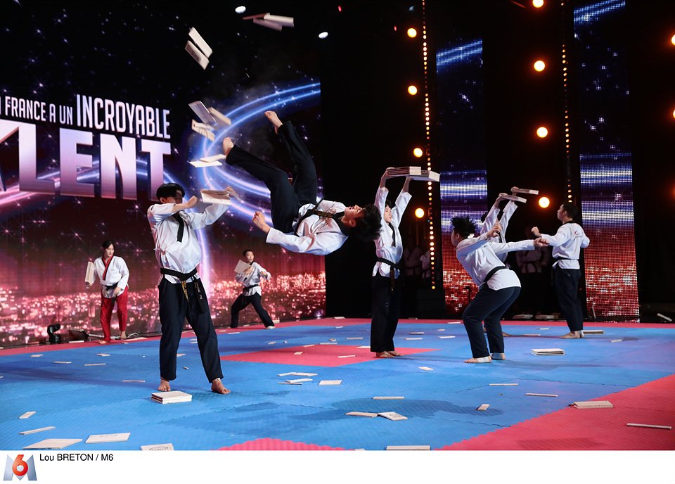 Taekwondo team on 'France's Got Talent' Taekwondo team on 'France's Got Talent'