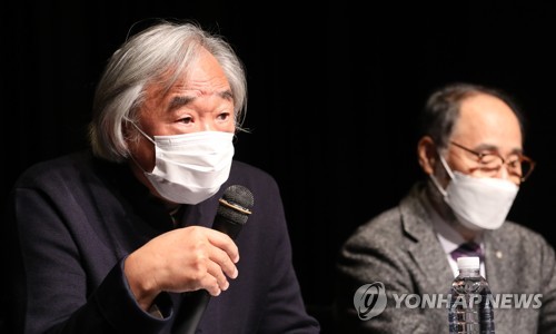 백건우, 아내 논란에 기자회견