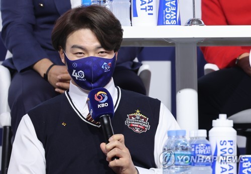 새 시즌 목표 말하는 kt 위즈 박병호