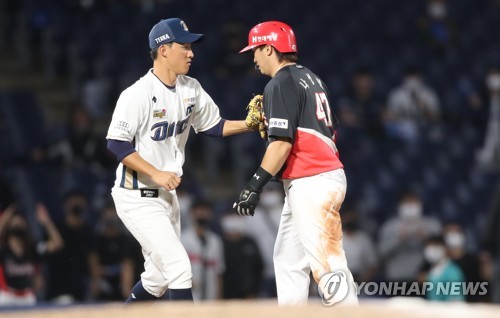 KIA 나성범 오버런 협살