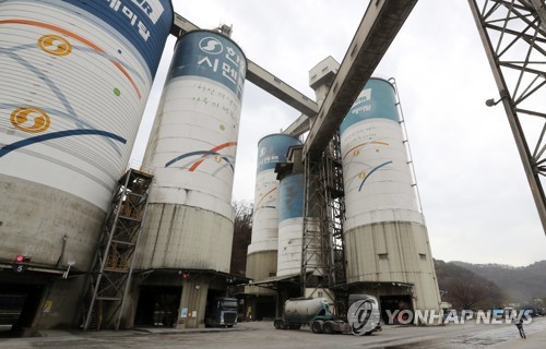 시멘트 싣는 벌크 시멘트 트레일러