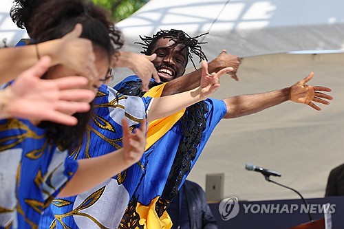 '이해와 관심'…광화문 광장 '아프리카 문화 페스티벌' 개최