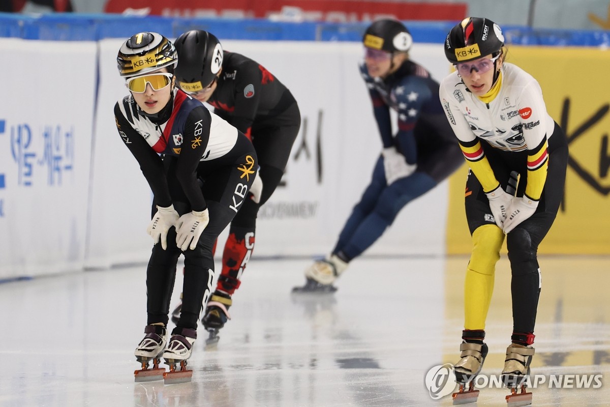 김길리. 500ｍ 4위