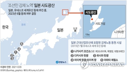 [그래픽] '조선인 강제 노역' 일본 사도광산