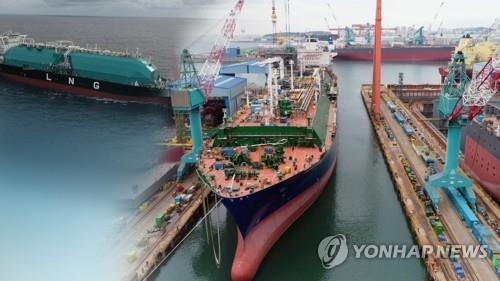 كوريا لبناء السفن تستهدف تحقيق مبيعات تبلغ 44.9 تريليون وون في 2022