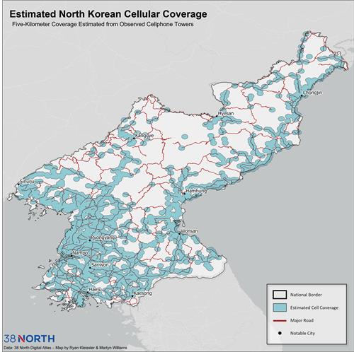 بحث: عدد الهواتف المحمولة المستخدمة في كوريا الشمالية تخطى 6 ملايين