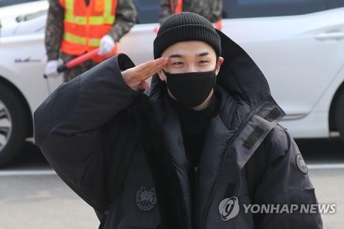 资料图片：BIGBANG太阳 韩联社