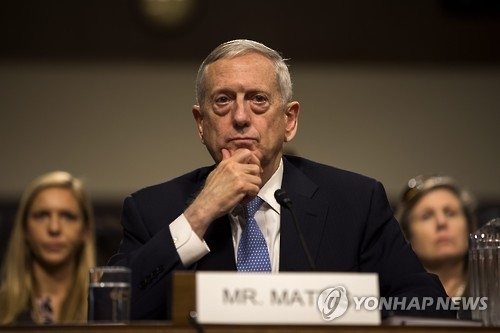 (LEAD) Senate confirms Mattis as defense secretary - 1