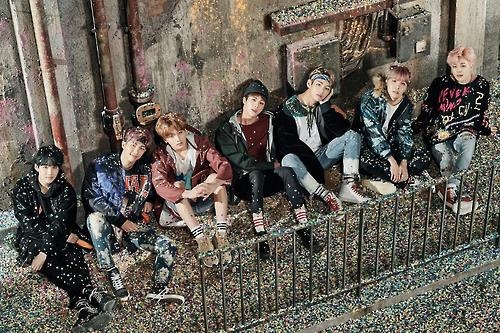 A photo of South Korean boy group BTS provided by the idol act's agency, Big Hit Entertainment. (Yonhap)