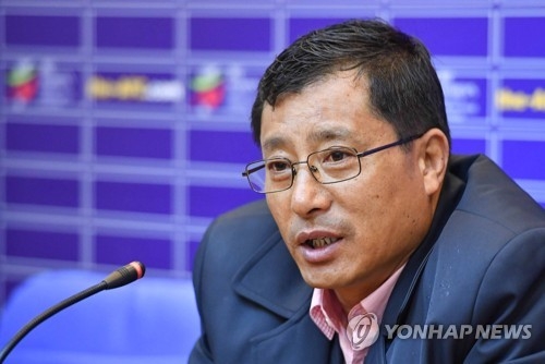 N. Korean women's football coach vows to give best in Asian Cup qualifier vs. S. Korea