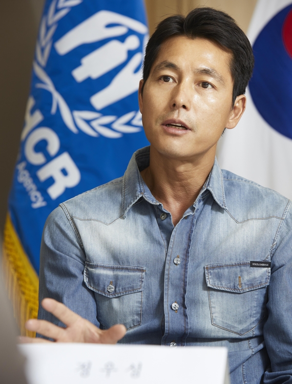 (Yonhap Interview) Actor Jung sees value of ordinary life after working on refugees issue - 1