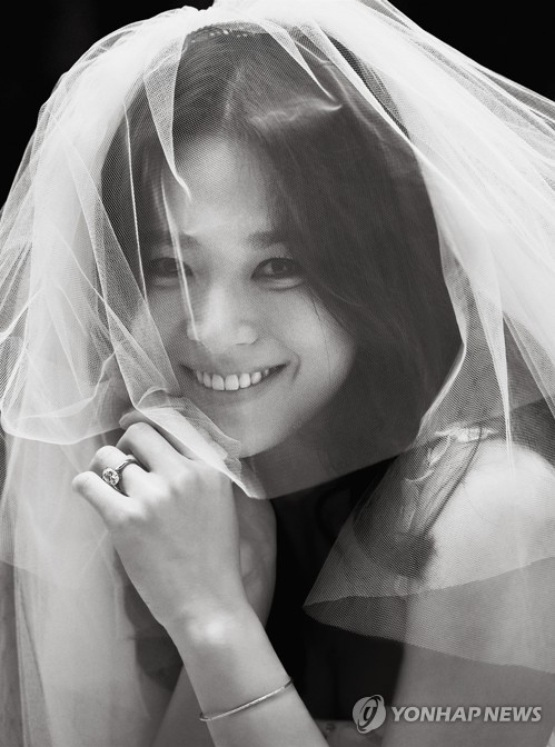 This photo provided by Blossom Entertainment shows actress Song Hye-kyo. (Yonhap)