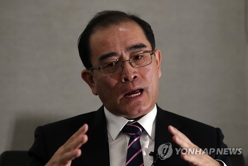 This file photo shows Thae Yong-ho, a former senior North Korean diplomat stationed in Britain who defected to South Korea in 2016. (Yonhap)