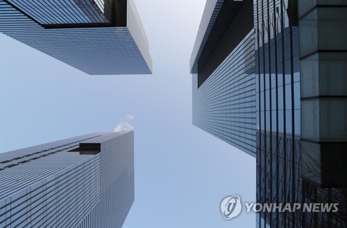 This photo taken Jan. 9, 2018, shows South Korea's largest conglomerate Samsung's offices in Seoul. (Yonhap) 