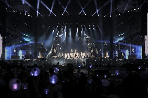 BTS opens new world tour at California's Rose Bowl stadium