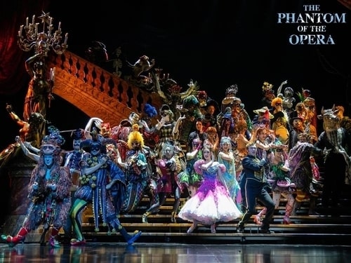 This photo provided by Stagetalk shows a highlight from the 2020 Seoul tour of the musical "The Phantom of the Opera." (PHOTO NOT FOR SALE) (Yonhap)