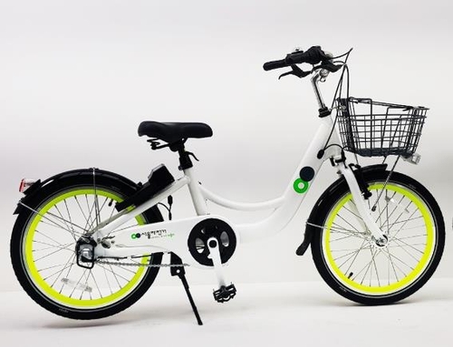 This photo, provided by the Seoul city government on Nov. 30, 2020, shows the smaller version of "Ttaereungyi," Seoul's public bike, for younger users. (PHOTO NOT FOR SALE) (Yonhap)