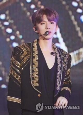 This photo, provided by Starship Entertainment, shows Monsta X member Kihyun. (PHOTO NOT FOR SALE) (Yonhap)