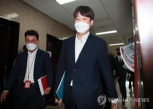 This photo shows Lee Jun-seok, head of the People Power Party. (Yonhap)