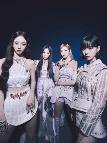 A photo of girl group aespa provided by SM Entertainment on April 19, 2022. (PHOTO NOT FOR SALE) (Yonhap)