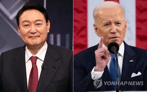 (News Focus) Yoon's first summit with Biden to focus on N. Korea, economic security