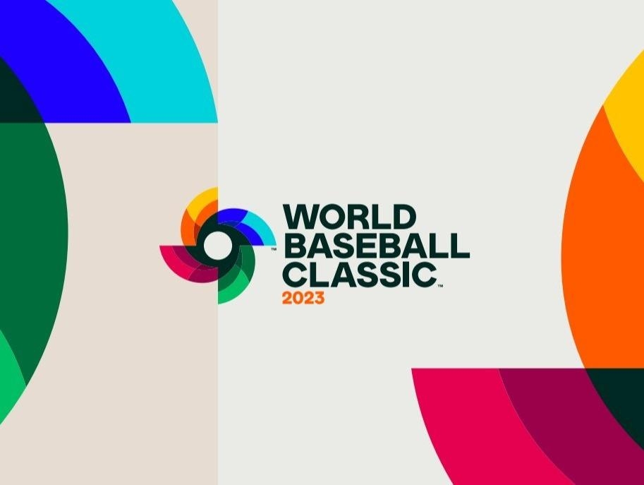 This image provided by the World Baseball Softball Confederation on July 8, 2022, shows the logo for the 2023 World Baseball Classic. (PHOTO NOT FOR SALE) (Yonhap)