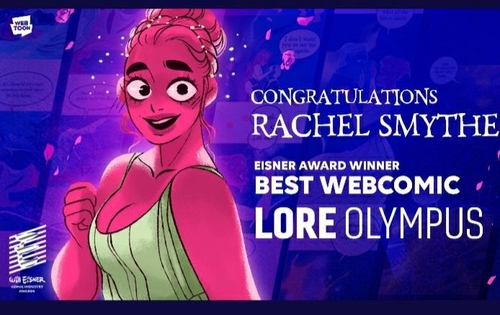 This image captured from Twitter shows "Lore Olympus." (PHOTO NOT FOR SALE) (Yonhap)