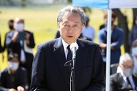 Former PM Hatoyama apologizes for Japan's wartime brutalities
