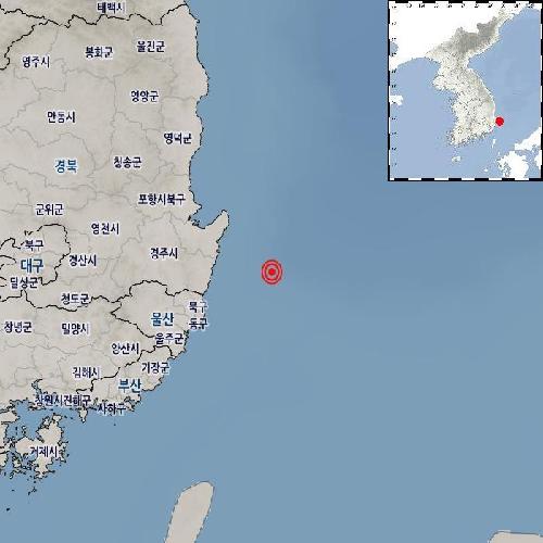 2.9 magnitude earthquake hits off S. Korea's southeastern coast: weather agency
