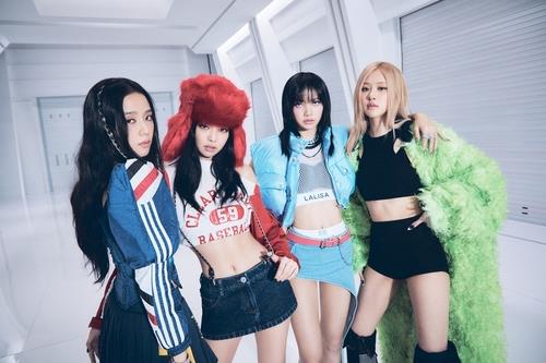 K-pop girl group BLACKPINK is seen in this undated photo provided by YG Entertainment. (PHOTO NOT FOR SALE) (Yonhap)