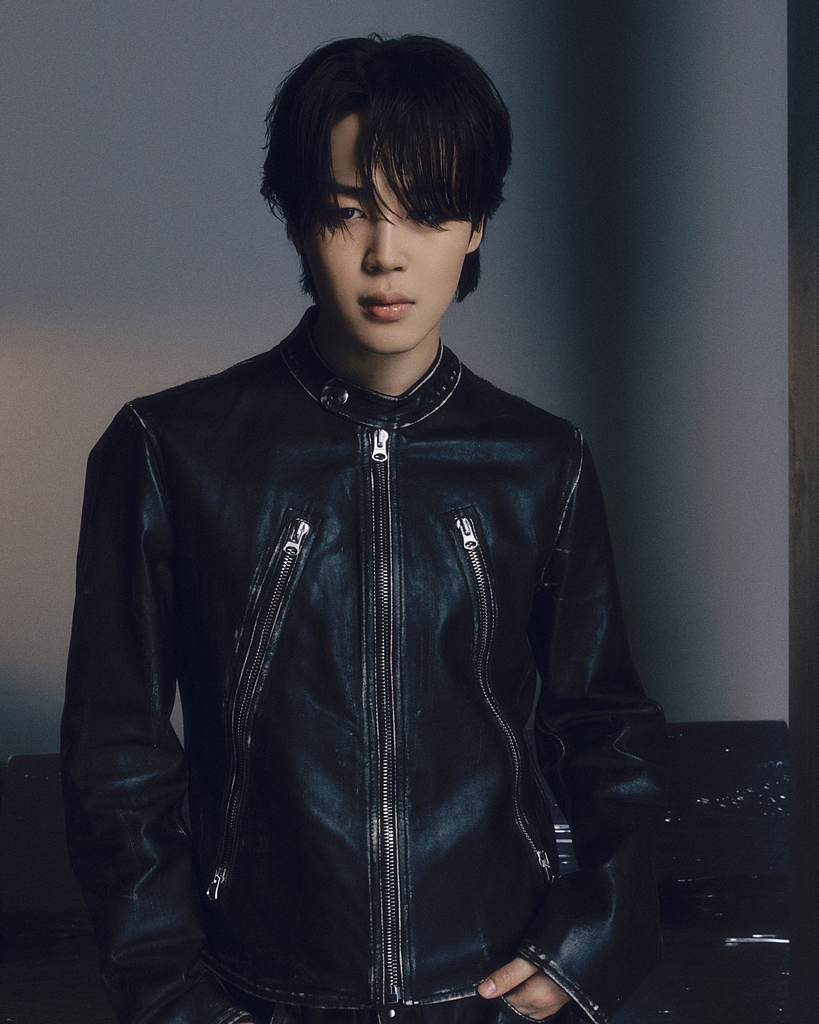 Jimin of K-pop boy group BTS is seen in this photo provided by BigHit Music. (PHOTO NOT FOR SALE) (Yonhap)