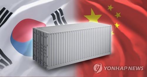This image illustrates trade between South Korea and China. (Yonhap)