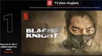 'Black Knight' tops Netflix's non-English TV show chart for 2nd week