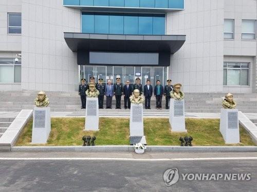 Defense ministry, military academy to decide on relocation of busts of independence fighters: presidential office