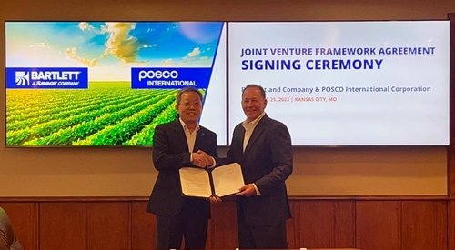 POSCO International signs venture deal with U.S. grain company