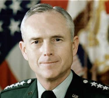 This undated file photo provided by CJ Entertainment on June 26, 2007, shows former U.S. Army Gen. John Adams Wickham Jr., also former commander of the South Korea-U.S. Combined Forces Command. (PHOTO NOT FOR SALE) (Yonhap)