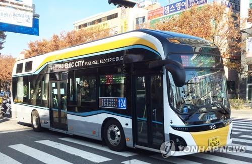 Le gouvernement vise à introduire 2.000 bus à hydrogène d'ici 2022