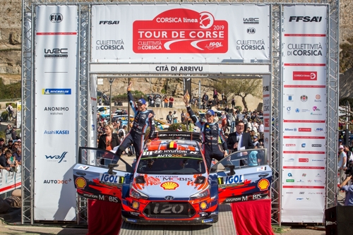 Rallye automobile : Hyundai Motor remporte le Tour de Corse